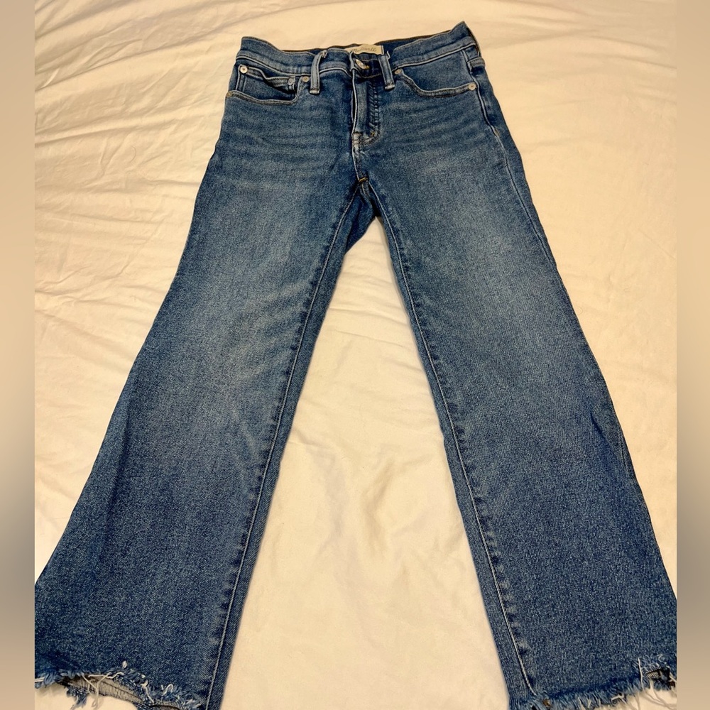 Madewell Cali Demi Boot, frayed hem